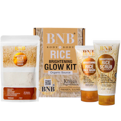 BnB Rice [3 In 1] Whitening Brightening Glow Kit