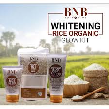 BnB Rice [3 In 1] Whitening Brightening Glow Kit