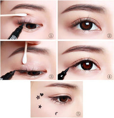 Huda beauty Eyeliner / 2 In 1 Eyeliner Stamp – Stamp Eyeliner Pen – Stamp Liner